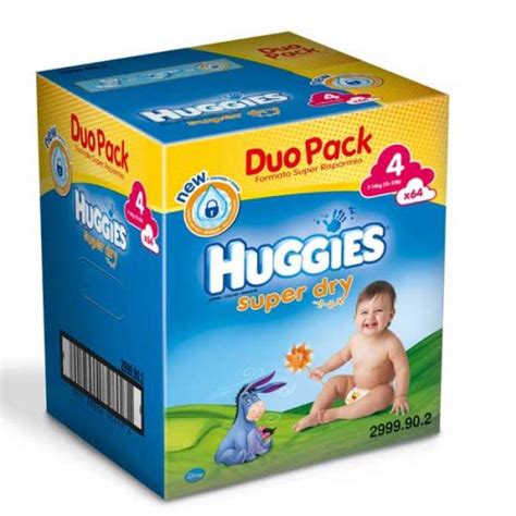 Ambalaje scutece Huggies Super Dry pentru mărimile 2-5