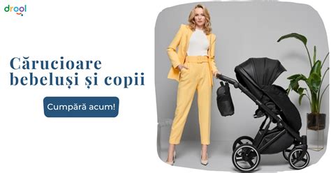 Infografic: tipuri de cărucioare și caracteristici esențiale