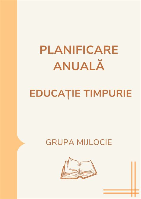 Calendar și planificare anuală pentru grupa Bebe