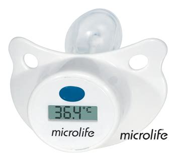 Termometru suzetă pentru bebeluși