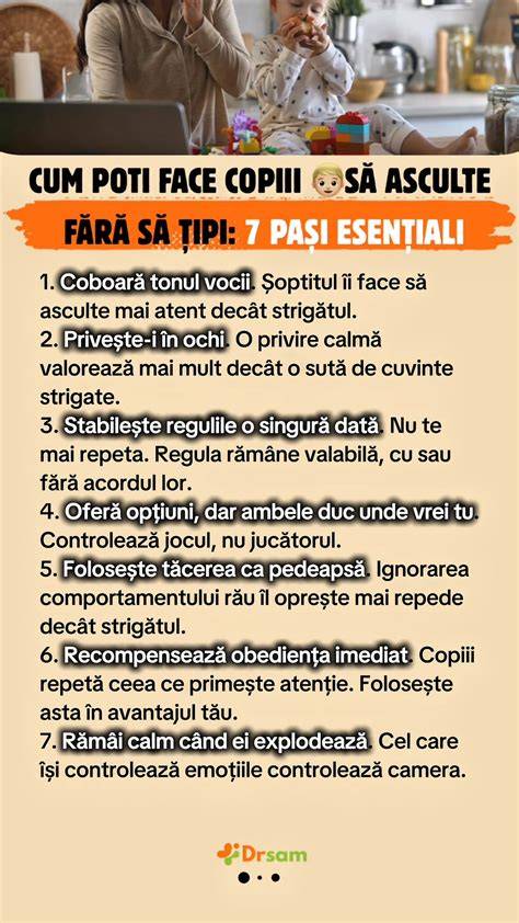 Infografie: Pași prenuțali esențiali (consult, screening, nutriție, mișcare, naștere)