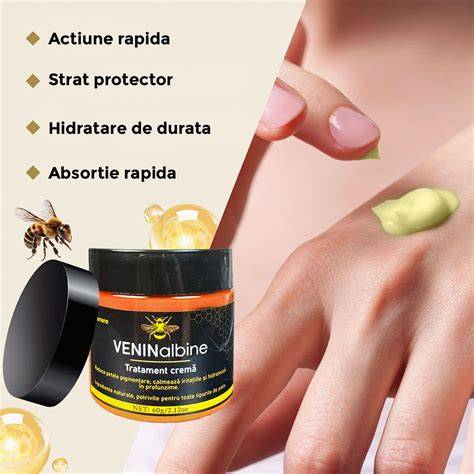 Infografic: Componentele principale ale gelului cu arnica și venin de albine