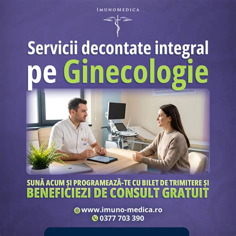 Infografic: Pași principali într-o consultație ginecologică