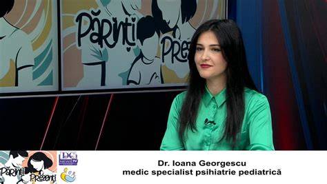 Ioana Georgescu în consultanță, interacțiune cu părinții și copiii