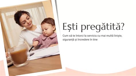 Infografic: drepturi pentru revenirea la muncă după concediul de maternitate