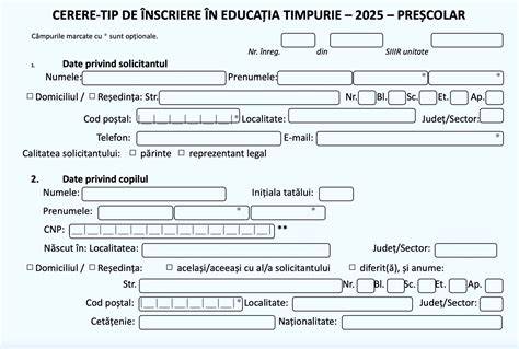 Documente necesare pentru internare si declararea copilului