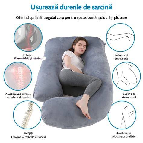 Perne gravide - tipuri: U, C, pana, utilizari in somn si relaxare
