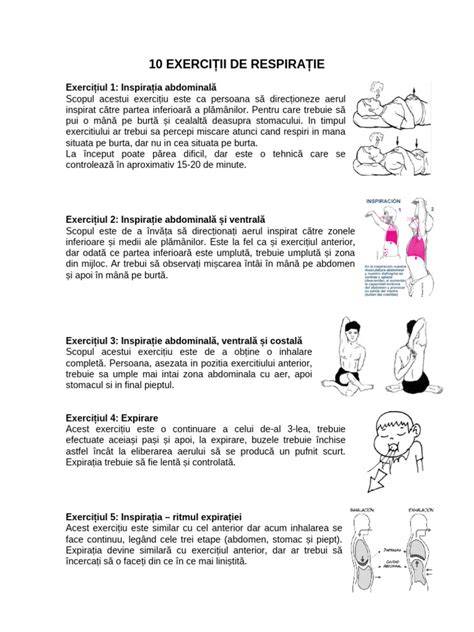 Ilustrație: exerciții de respirație pentru gravide