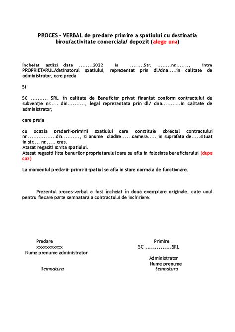 Diagramă privind fluxul de predare-primire a documentelor între creator, depozit și Arhivele Naționale