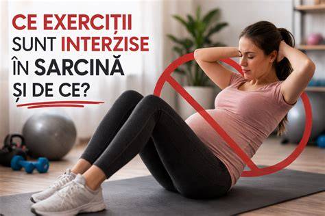Infografice: plan de exerciții săptămânal pentru gravide acasă