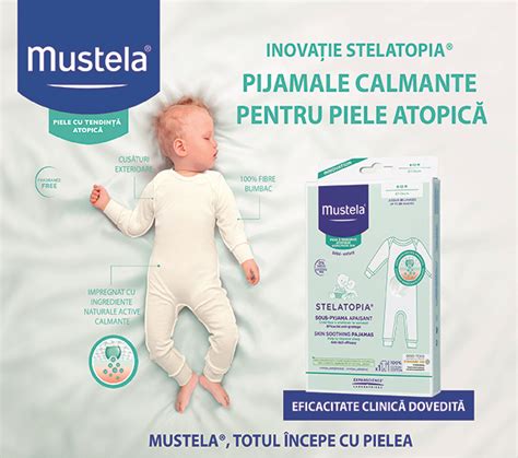 Infografic: Beneficiile Stelatopia pentru pielea atopică a bebelușului