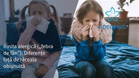 Diagrafie: diferențe între rinita alergică și răceală