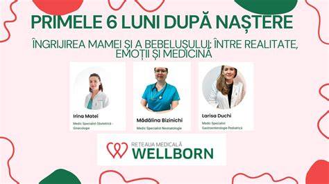 Infografic: etape naștere și primele luni