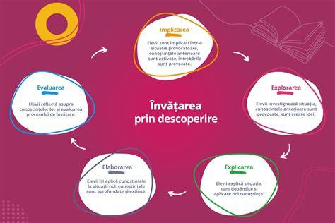 Diagramă: componentele învățării prin descoperire