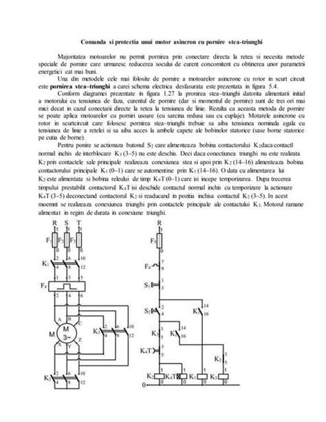 Schema comparativă: pornire și cuplu în stea vs delta