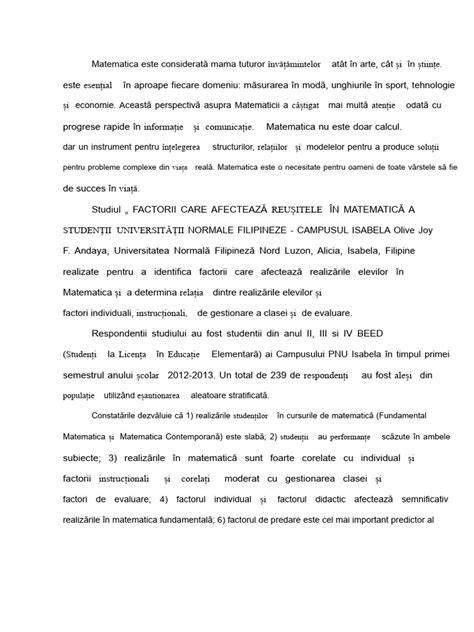 Concept de repartizare a sarcinilor matematice