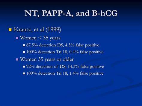 Imagine: etape screening trimestru I, NT, PAPP-A, β-hCG