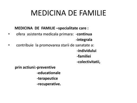 Diagrame flux medicina de familie Romania