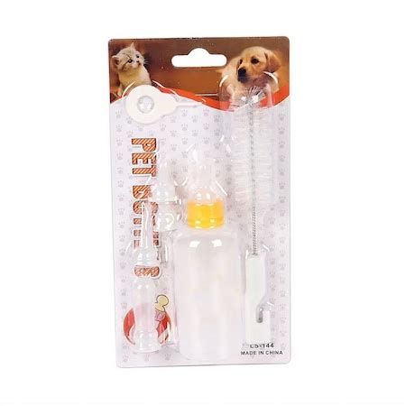 Biberon pentru animale cu suzetă