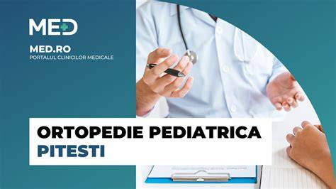 Grafic comparativ al principalelor clinici pediatrice din Pitesti (ortopedie)