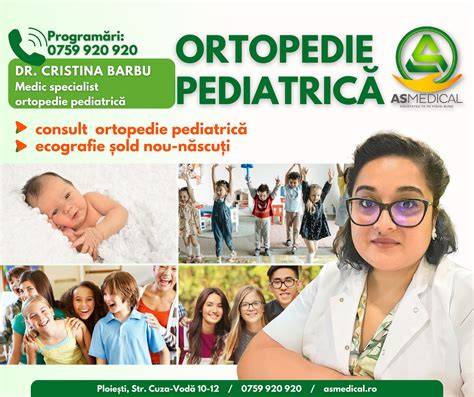 Infografie: fluxul de programări și consult în ortopedie pediatrică