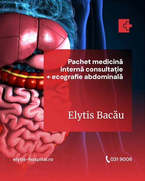 Infografic: traseu pacient la Elytis Bacău (programare, consultație, investigații, monitorizare)