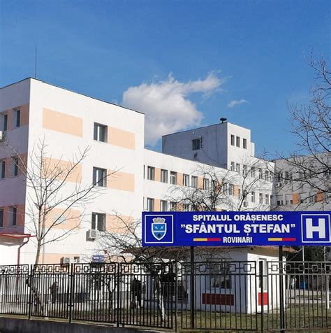 Infografic: Structura secțiilor Spitalului Orășenesc Rovinari și amplasamentul Secției de Pediatrie