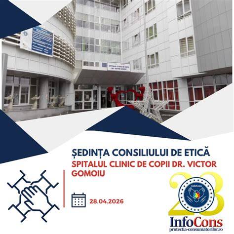 Infografic: Organizarea Spitalului Clinic de Copii Dr. Gomoiu (secții, compartimente, paturi)