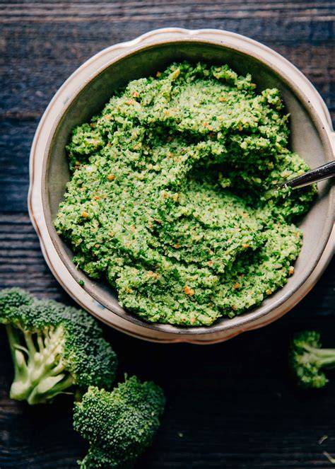 Infografic: ingrediente pesto broccoli