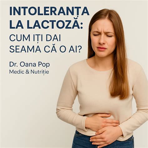 Infografic cu semnele intoleranței la lactoză la bebeluși