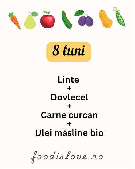 Imagine cu trepte de diversificare: de la piure la bastonașe