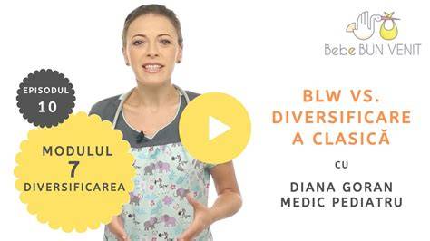 Infografic: BLW vs Diversificare clasică