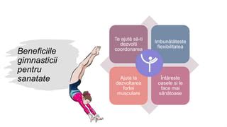 infografic cu beneficiile gimnasticii pentru bebeluși