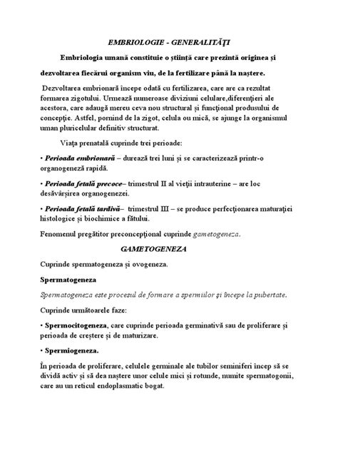 Infografica: etapele dezvoltării SNC și perioadele embrionare