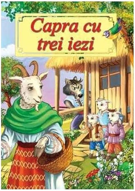 Copii citind povestea Capra cu Trei Iezi