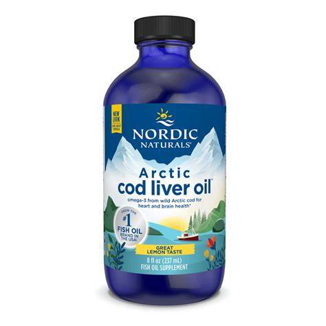 Cod Liver Oil Pur - Origine Norvegia, Norvegia Arctic Ocean