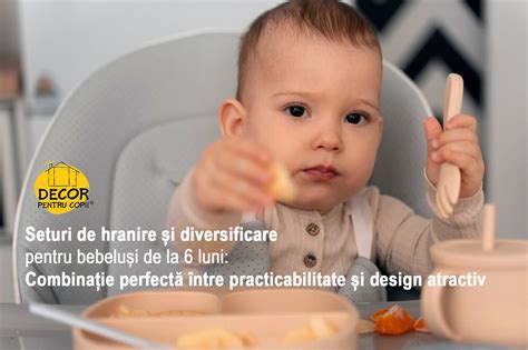 Ghidul diversificării alimentare la 6 luni