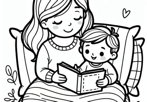 Mamă care citește o carte unui bebeluș