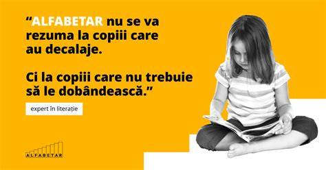 Infografic: ARBORELE LECTURII SI LITERAȚIE - ALFABETAR, cu procentele analfabetismului funcțional în diferite niveluri