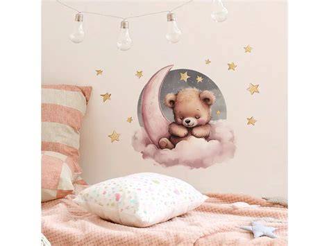 Decor perete dormitor cu bebe idee completa