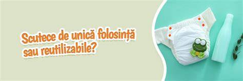 Infografic: comparativ scutece de unică folosință vs. lavabile, criterii de alegere