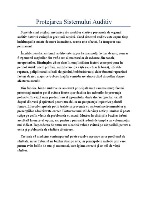 Diagrama sistemului auditiv al fătului