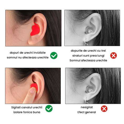 comparatie tipuri dopuri de urechi - spuma, silicon, termoplastic