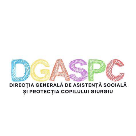 logo DGASPC Giurgiu și imagine reprezentativă asistent maternal