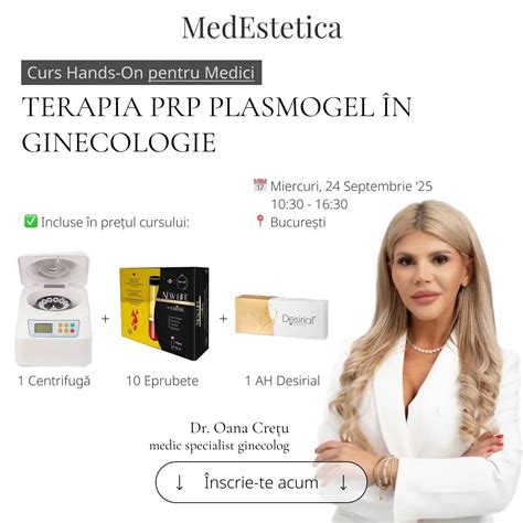 Schema aplicării PRP în ginecologie estetică și infertilitate