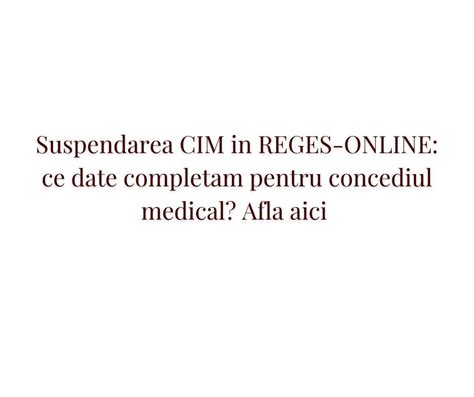Infografic: Cine poate suspenda CIM si cand apare suspendarea pe durata maternitate