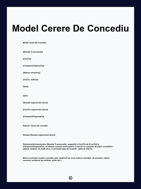 Documente medicale și formular de concediu