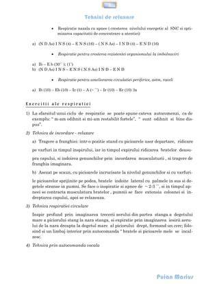 Imagine: schema fluxurilor de relaxare si tehnici de respiratie in timpul travaliului