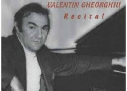 Valentin Gheorghiu la pian