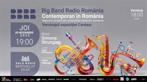 Diagramă a relațiilor dintre membrii Big Band-ului Radio și invitații speciali